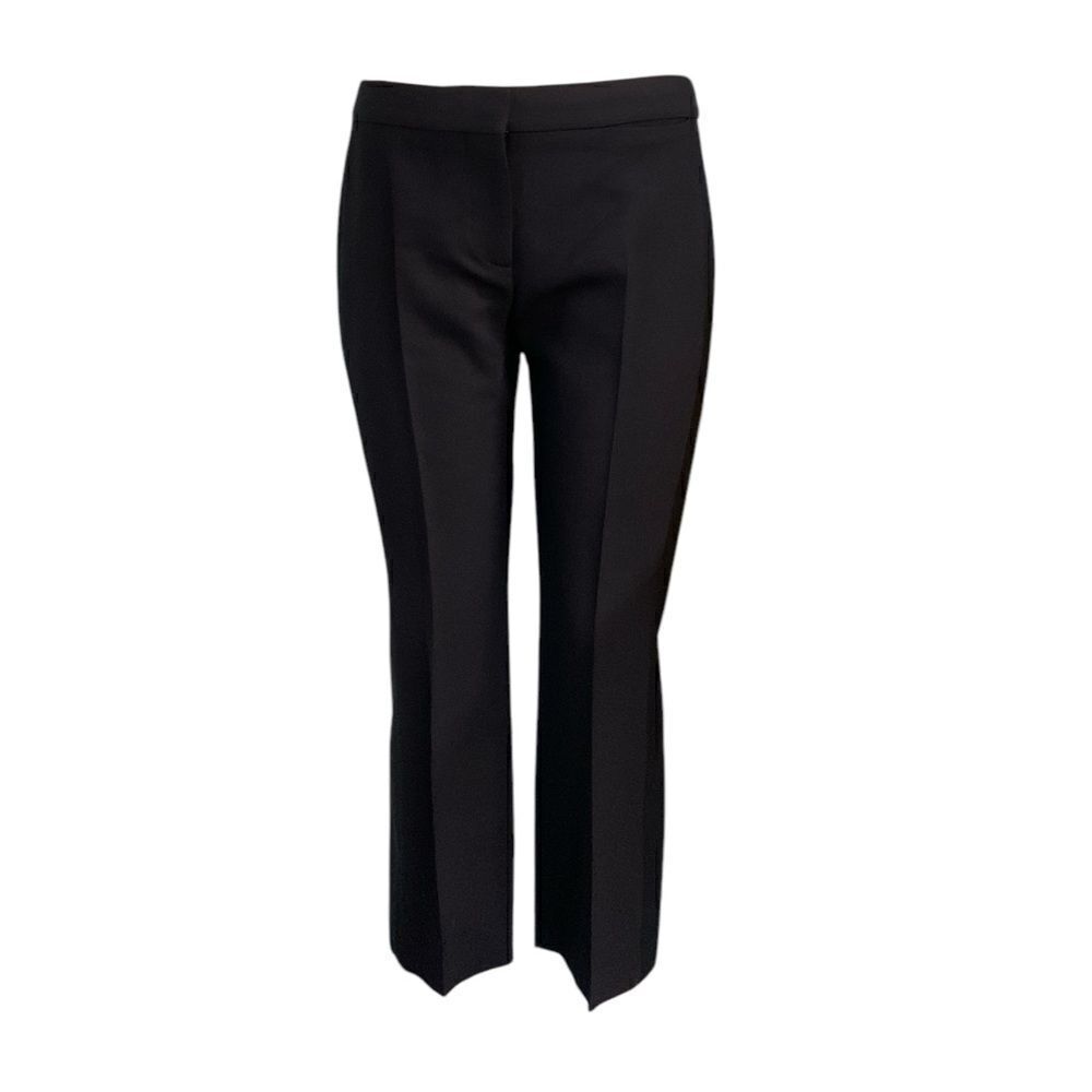 Alexander McQueen Black Wool and Silk
Tuxedo Pants